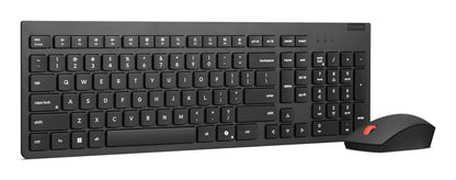 Lenovo 4X31R64467 keyboard Mouse included Universal RF Wireless German Black