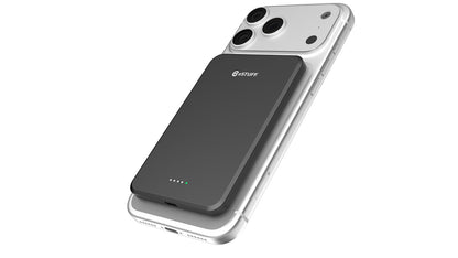 eSTUFF ES641100 power bank Wireless charging Black