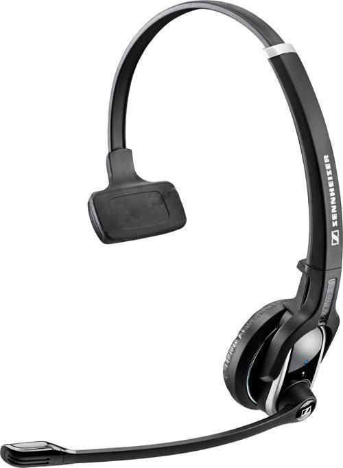 Sennheiser DW 20 Pro1 wo Basestation DW Pro1, Headset, Head-band, Office/Call center, Black, Monaural, Wireless