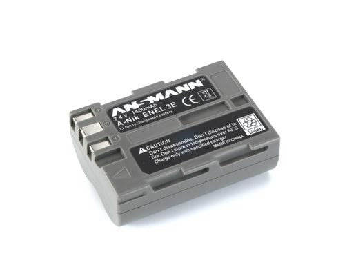 ANSMANN A-Nik EN-EL3e Li-Ion battery packs A-NIK EN EL 3E, Nikon, 1400 mAh, 7.4 V, Lithium-Ion (Li-Ion)