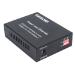Intellinet Gigabit PoE+ Media Converter, 1 x 1000Base-T RJ45 Port to 1 x SFP Port, PoE+ Injector