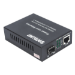Intellinet Gigabit PoE+ Media Converter, 1 x 1000Base-T RJ45 Port to 1 x SFP Port, PoE+ Injector