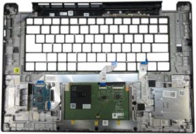 Dell Palmrest Assy US, with Touchpad, Full Security version, WWAN, With smart card, NFC, USH board