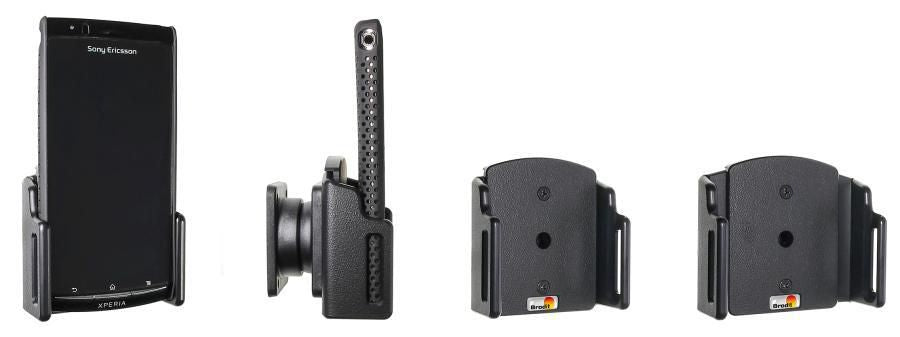 Brodit Passive holder w. tilt swivel 511307, Mobile phone/smartphone, Passive holder, car, Black