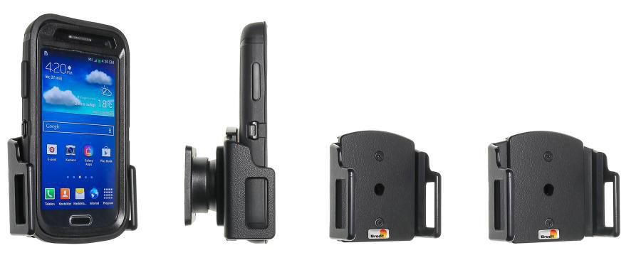 Brodit 511309 holder Passive holder Mobile phone/Smartphone Black 511309, Mobile phone/Smartphone, Passive holder, Car, Black