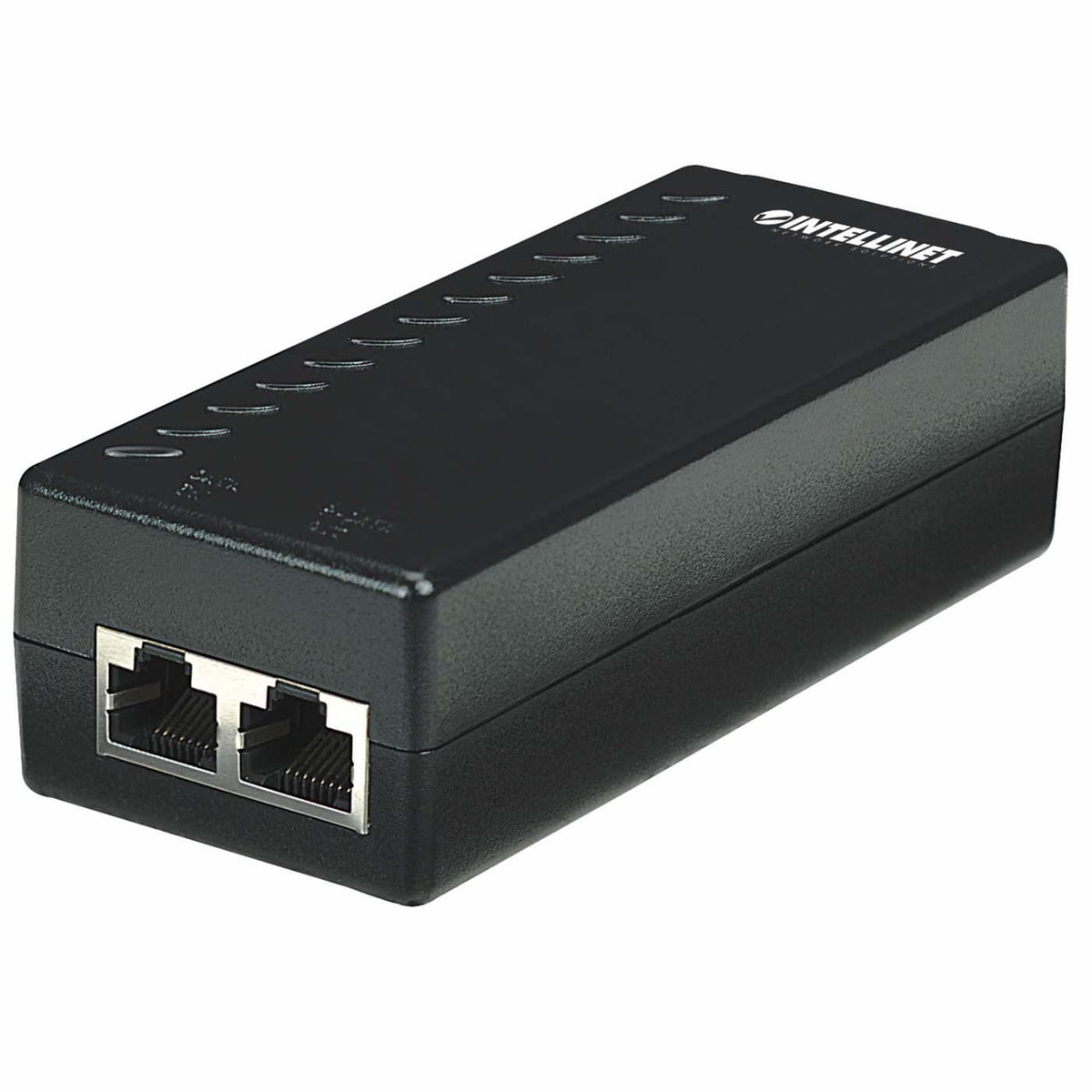 Intellinet PoE Adapter & Injector Power over Ethernet (PoE) IEEE 802.3af, 1-Port, 48V, black