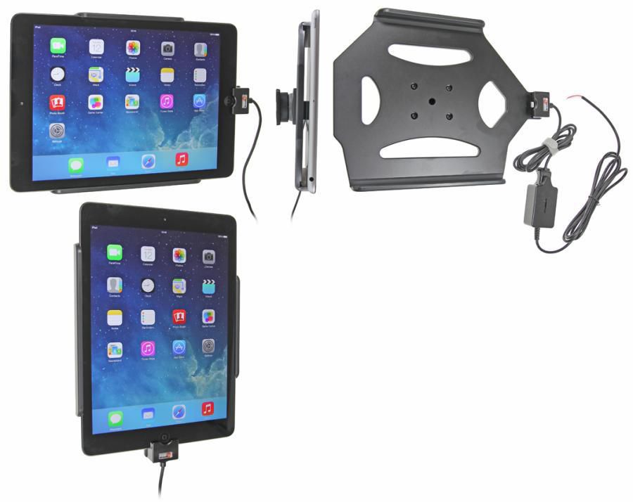 Brodit Active holder f. fixed instal. Apple iPad 5th Gen. Apple iPad 9.7 6th Gen, Apple iPad 9.7 New, Apple iPad Air.
