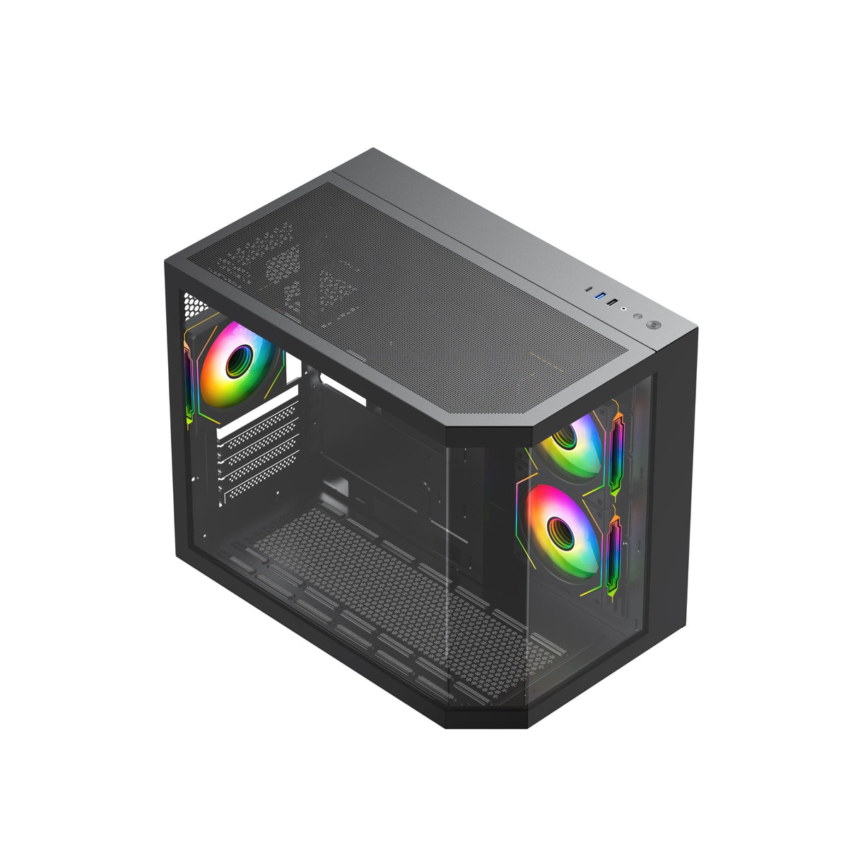 VIDA EDGE MINI MATX ARGB BLACK CASE Cube