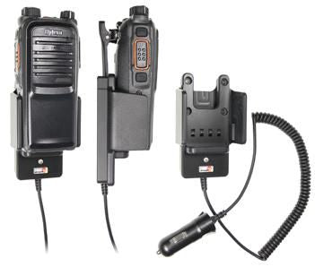 Brodit Active holder with cig-plug Slim design with charger integrated in the holder. 530390, Two-way radio, Active holder, Car, Black
