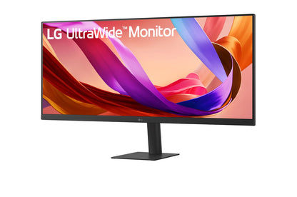 LG UltraWide U5 Monitor (34U511A) - 34-inch 21:9 UltraWide™ WFHD (2560x1080) IPS Display, sRGB 99%, HDR400, 100Hz Refresh Rate, Eye-Care Features, Clutter-free Design, Height Adjustable
