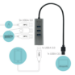 i-tec Metal USB 3.0 HUB 4 Port