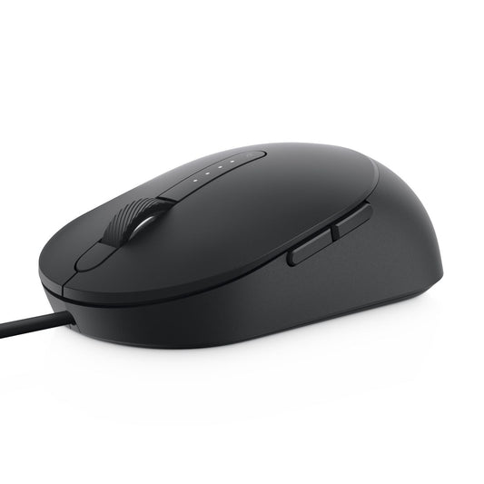 Dell Laser Wired Mouse - MS3220 MS3220, Ambidextrous, Laser, USB Type-A, 3200 DPI, 2 ms, Black