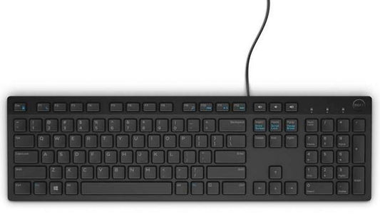 Dell KB216 keyboard USB AZERTY French Black KB216, Full-size (100%), Wired, USB, AZERTY, Black