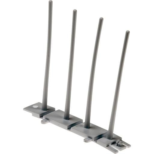 Axis BIRD CONTROL SPIKE 10P 5801-121, Housing, Outdoor, Grey, AXIS M1113-E AXIS M1114-E AXIS M1124-E AXIS M1125-E AXIS M3024-LVE AXIS