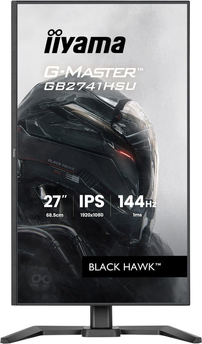 iiyama G-MASTER GB2741HSU-B1 computer monitor 68.6 cm (27") 1920 x 1080 pixels Full HD LED Black