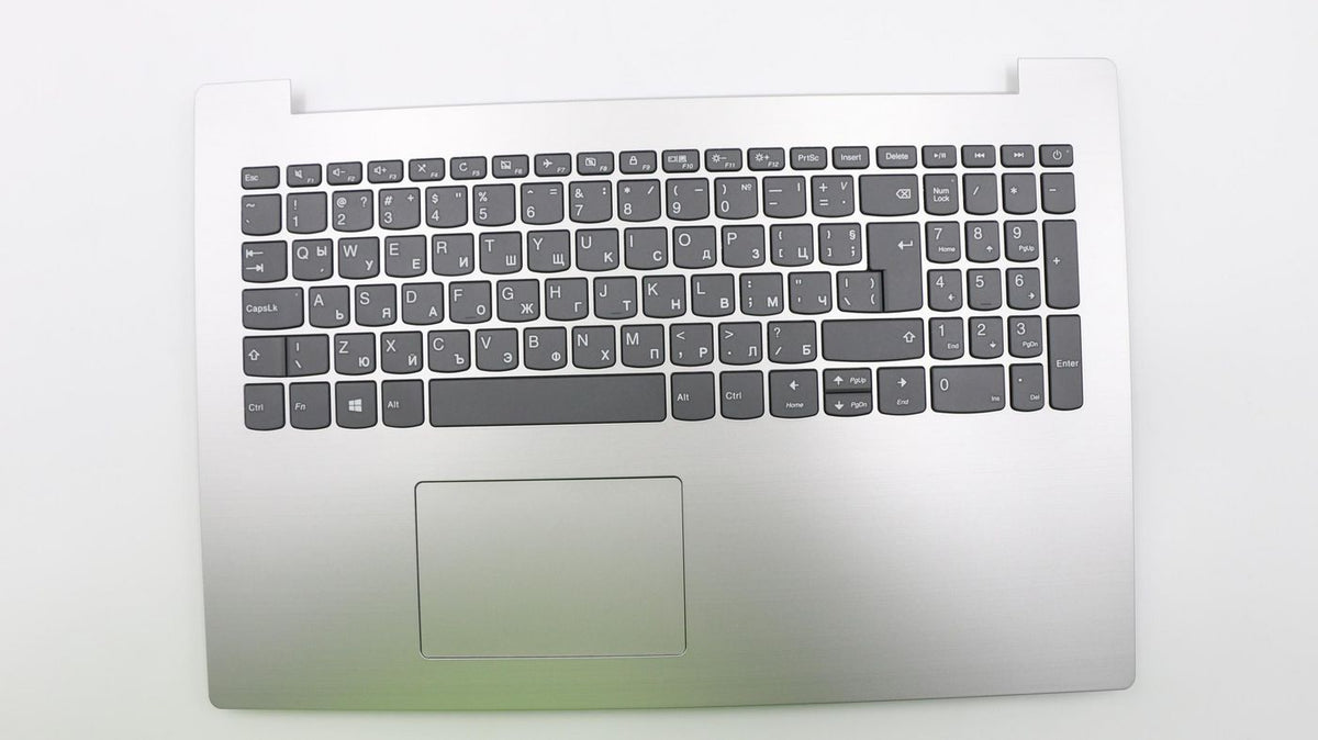 Lenovo UpperCaseASM W/KB L81DC PLATINUM GREY BULGARIAN KB W/TOUCH PAD+TP FFC+KB BRACKET+SPEAKER+HDD FFC