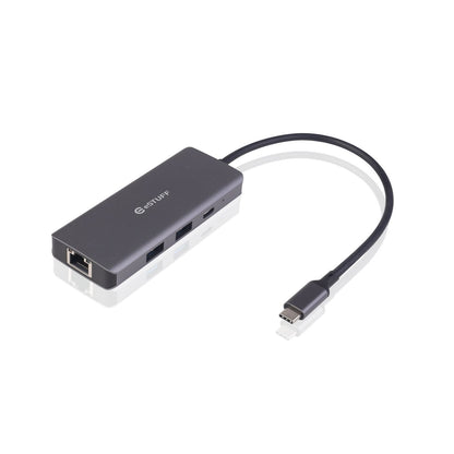eSTUFF ES623013 laptop dock/port replicator Grey