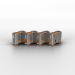 Lindy USB Port Blocker - Pack of 4 Colour Code: Orange