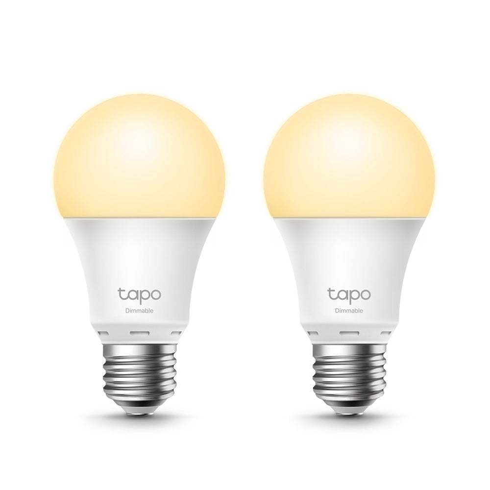 TP-Link Tapo Dimmable Smart Light Bulb, 2-Pack