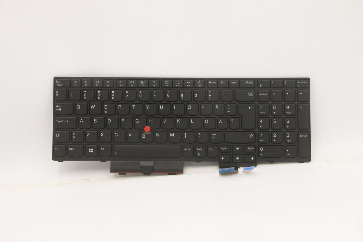 Lenovo Blackbird INTEL FRU MECH_ASM KBD with KB Mylar Keyboard Num BL (Liteon) Swedish/Finnish 5M10Z54366, Keyboard, Finnish, Swedish, Lenovo,