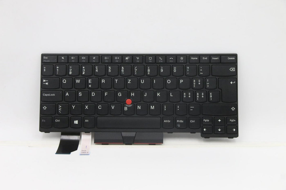 Lenovo FRU Odin Keyboard Full NBL (Liteon) Swiss 5N20W67710, Keyboard, Swiss, Lenovo, ThinkPad L14 Gen 2 (20X1, 20X2)