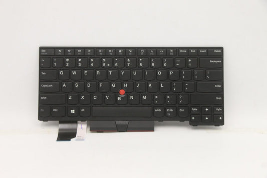 Lenovo FRU Odin Keyboard Full NBL (Liteon) US English Euro 5N20W67713, Keyboard, US English, Lenovo, ThinkPad L14 Gen 2 (20X1, 20X2)