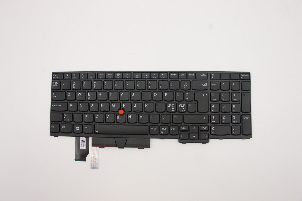 Lenovo FRU Thor Keyboard Num BL (Chicony) Nordic 5N20W68251, Keyboard, Nordic, Lenovo, ThinkPad L15 (20U7, 20U8)