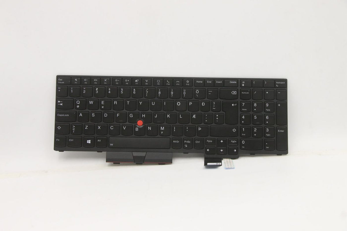 Lenovo FRU CS20 P Keyboard Num BL (Transimage) Icelandic 5N20Z74837, Keyboard, Icelandic, Lenovo, ThinkPad P15 Gen 1 (20ST, 20SU)