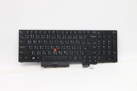 Lenovo FRU CS20 P Keyboard Num BL (Transimage) Traditional Chinese 5N20Z74850, Keyboard, Chinese Traditional, Lenovo, ThinkPad P15 Gen 1