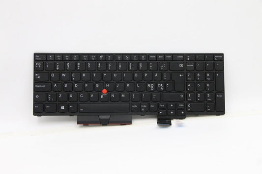 Lenovo FRU CS20 P Keyboard Num BL (Liteon) Nordic 5N20Z74893, Keyboard, Nordic, Lenovo, ThinkPad P15 Gen 1 (20ST, 20SU)