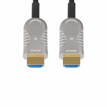 StarTech.com 30ft (9.1m) HDMI 2.1 Hybrid Active Optical Cable (AOC), CMP Plenum Rated, 8K Ultra High Speed HDMI 2.1/2.0 Fiber Optic Cable, 48Gbps, 8K 60Hz/4K 120Hz, HDR10+/FRL/TMDS/eARC