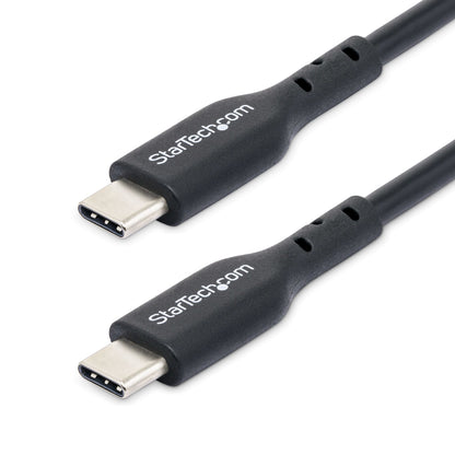 StarTech.com 6.6ft (2m) USB-C Charging Cable, Charge & Sync, 60W (3A) PD, USB 2.0 Laptop Charger Cable - Black USB C Charging Cord