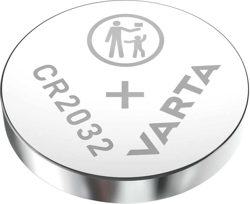 Varta CR2032, Lithium, 3V, 230 mAh CR2032, Single-use battery, Lithium, 3 V, 1 pc(s), 220 mAh, 3.2 mm