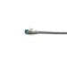 Equip Cat.6A S/FTP Patch Cable, Angled to Straight plug, 5.0m, White