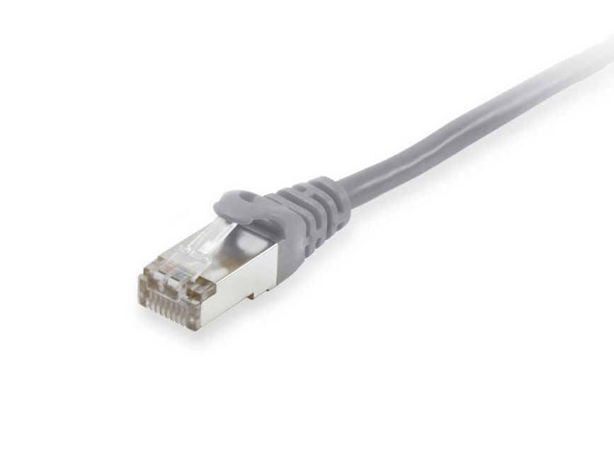 Equip Cat.6A S/FTP Patch Cable, Grey, 25m
