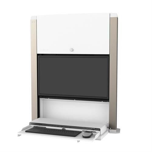 Ergotron CareFit Enclosure CareFit, Enclosure, White, 609.6 - 685.8 mm (24 - 27"), 51 cm, 10 cm, 33.5 kg