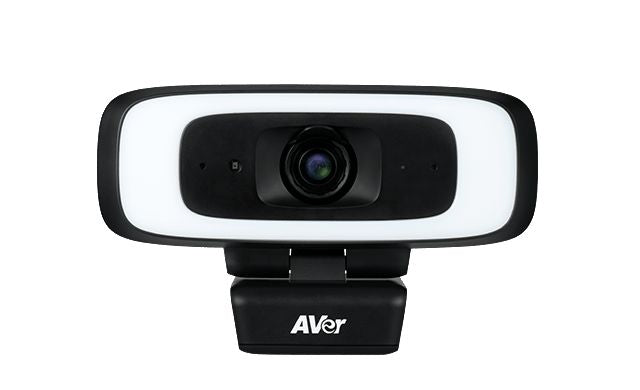 AVer CAM130 4K Conference Camera, FOV 120º, 5X Zoom, with built in dual microphone, fill light, Auto & Preset Framing IA.