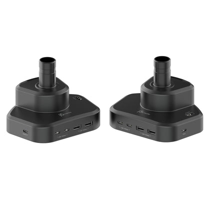j5create JTSA301 Ergonomic Monitor Mount with Dock, Black