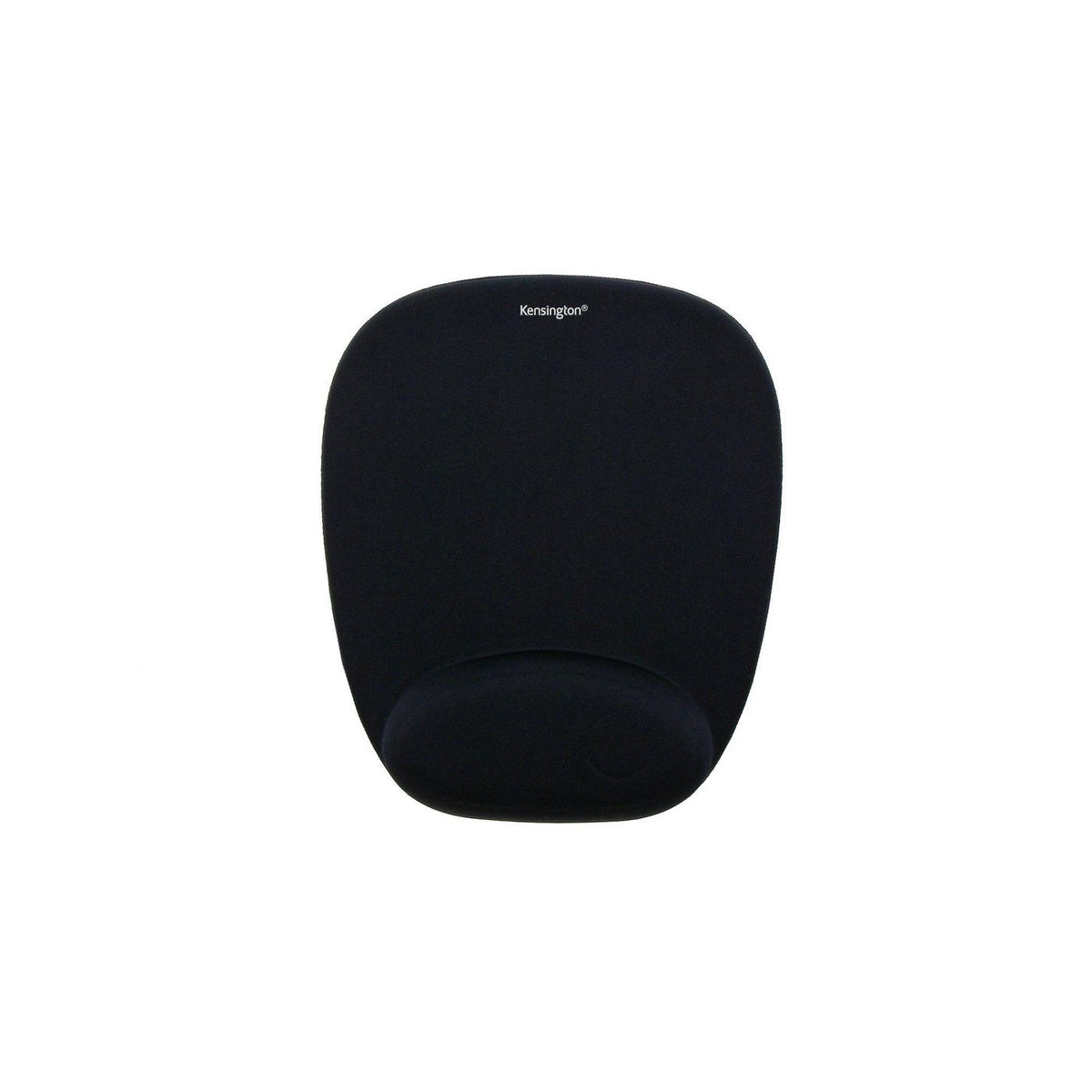 Kensington Foam Mouse Pad (Black) Foam Mousepad with Integral Wrist Rest Black, Black, Monotone, Foam, Wrist rest