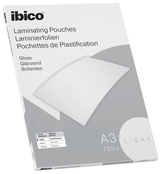 Ibico Basics Light A3 Laminating Pouches