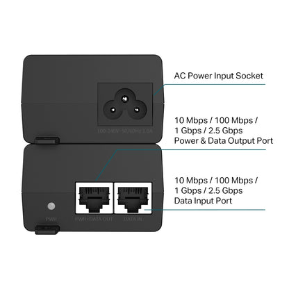 TP-Link Omada 2.5G PoE+ Injector Adapter