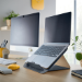 Leitz Ergo Cosy Adjustable Laptop Stand, 80% recycled plastic