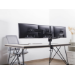 Equip 17"-27" Triple Monitor Desk Mount Bracket