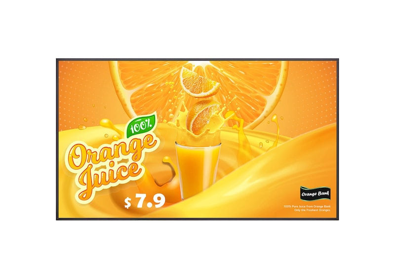 LG 65UH5Q-E Signage Display 165.1 cm (65") Wi-Fi 500 cd/m² 4K Ultra HD Black Built-in processor WebOS 24/7
