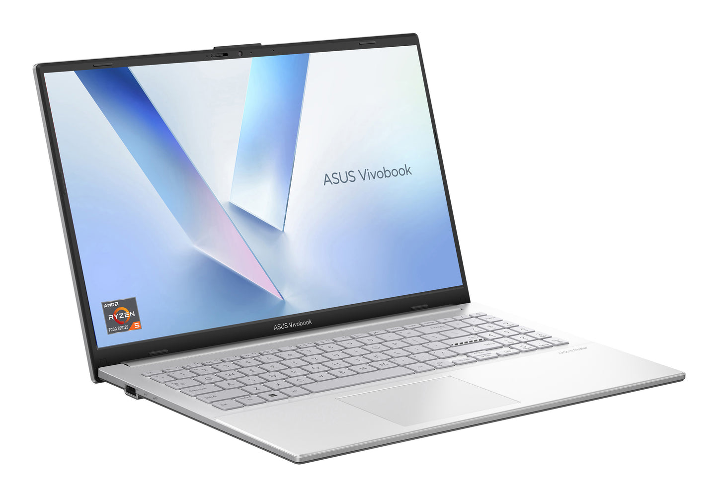 ASUS Vivobook Go 15 E1504FA-BQ2887W AMD Ryzen™ 5 7520U Laptop 39.6 cm (15.6") Full HD 8 GB LPDDR5-SDRAM 512 GB SSD Wi-Fi 6E (802.11ax) Windows 11 Home Silver