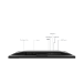 Lenovo L32p-30 computer monitor 80 cm (31.5") 3840 x 2160 pixels 4K Ultra HD LED Black