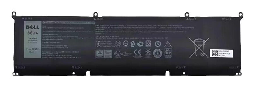 DELL BATTERY PRECISION 6 CELL 86 WHR