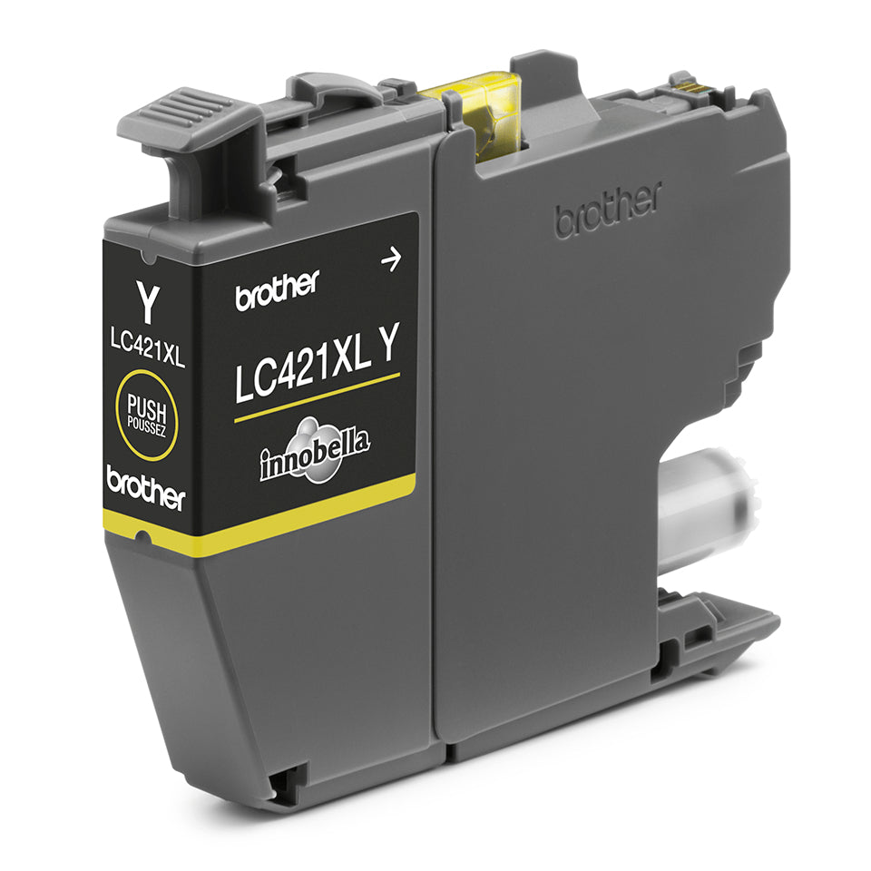 Brother LC-421XLY Ink cartridge yellow, 500 pages ISO/IEC 24711 for Brother DCP-J 1050