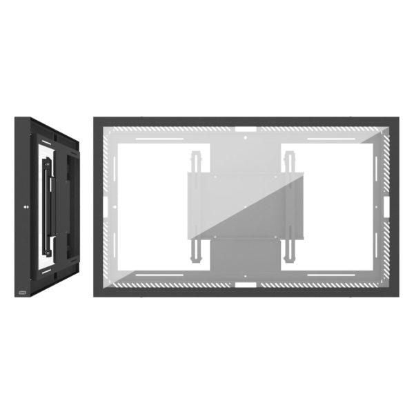 SMS 55L/P Casing Wall G2 BL Smart Media Solutions 55L/P CASING WALL G2 BL BLACK RAL9005, 139.7 cm (55")