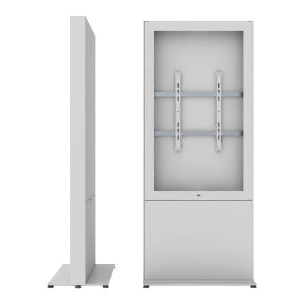 SMS 49P Casing Freestand StorageG1 Smart Media Solutions 49P CASING FREESTAND STOR.G1 WH WHITE RAL9016, 124.5 cm (49")